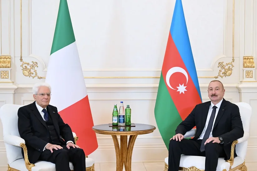 İtaliya Prezidenti: Bakı və Roma arasındakı son əlaqələr strateji tərəfdaşlığa konkret dəyər qazandırır