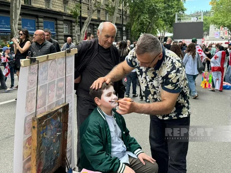 Gürcüstanda Müstəqillik Günü genişmiqyaslı tədbirlərlə qeyd olunur