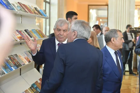Sabir Rüstəmxanlının 80 illik yubileyi münasibətilə ədəbi-bədii gecə keçirilib