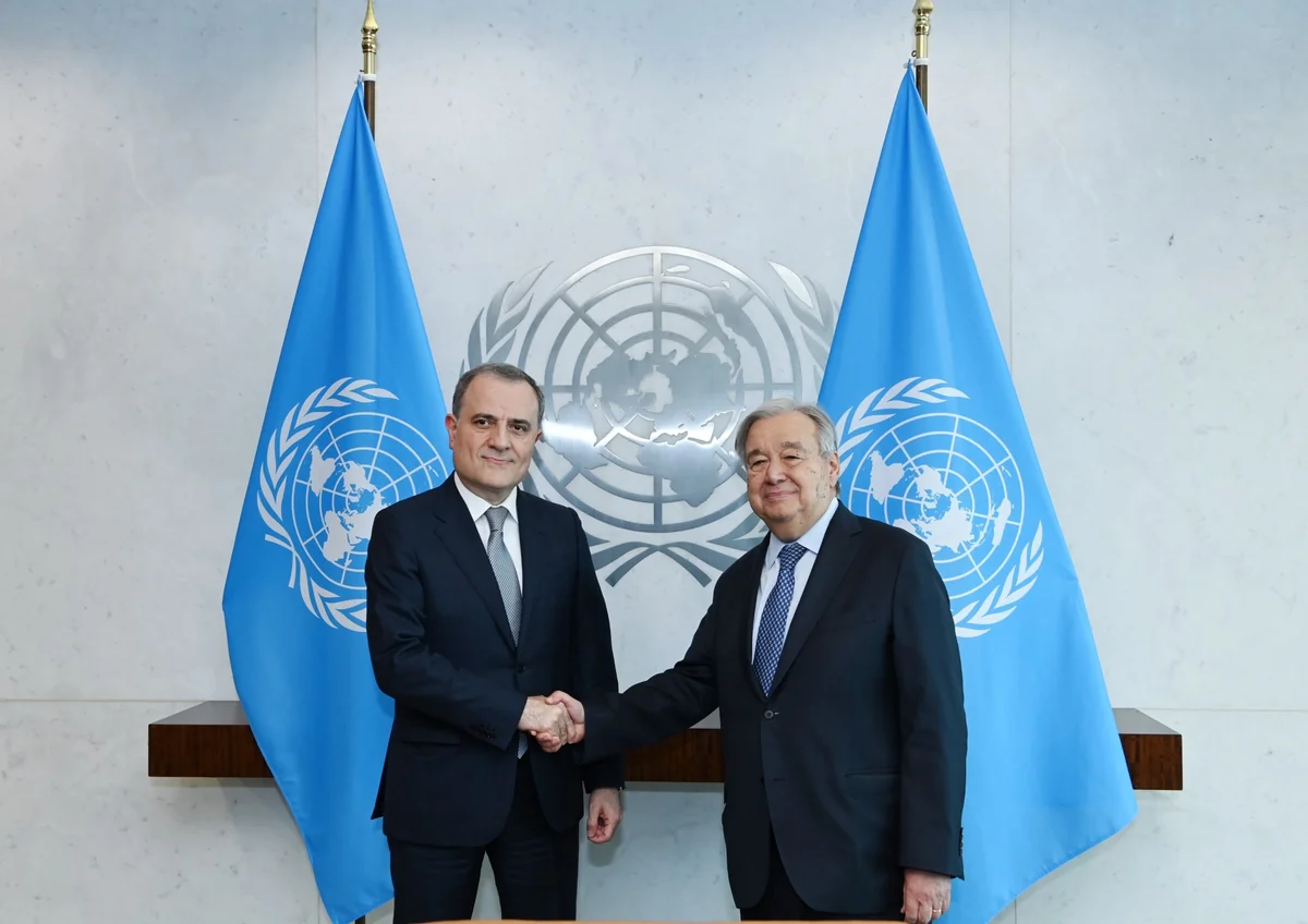 FM Bayramov briefs Guterres on post-conflict normalization efforts