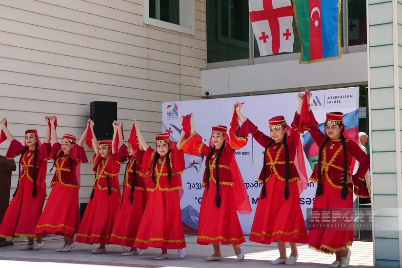 Marneulidə Azərbaycan və Gürcüstanın Müstəqillik günləri qeyd olunub