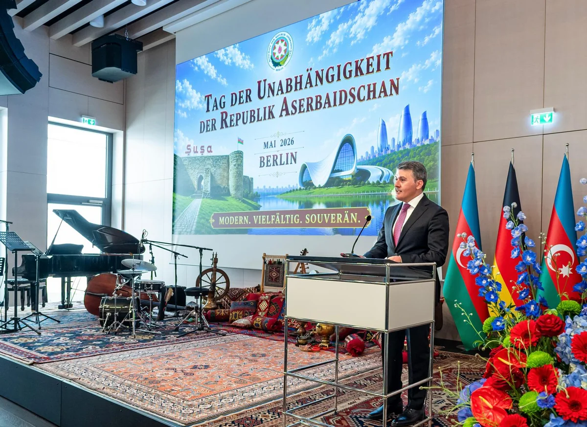 Azerbaijan's Independence Day celebrated in Germany