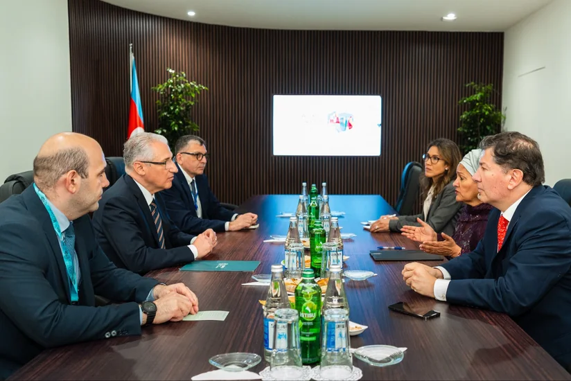 Amina Mohammed və Muxtar Babayev iqlim məsələlərini müzakirə ediblər