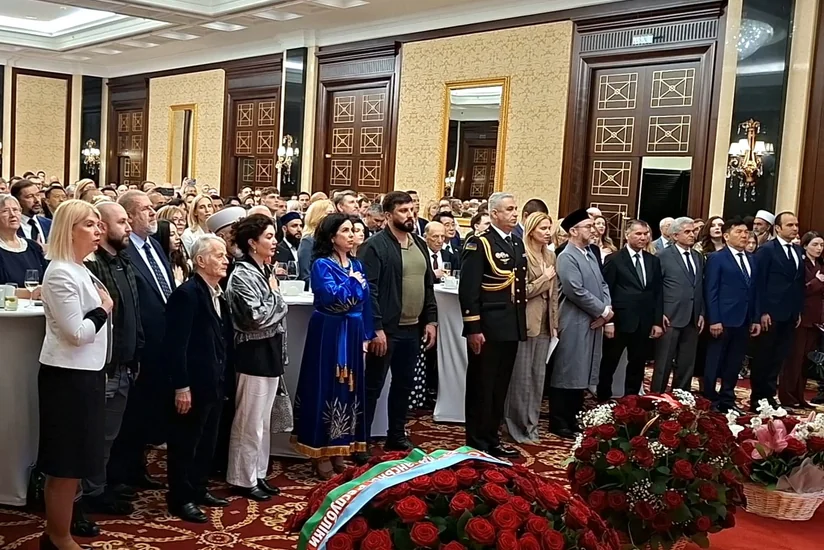 Kiyevdə Azərbaycanın Müstəqillik Günü qeyd olunub