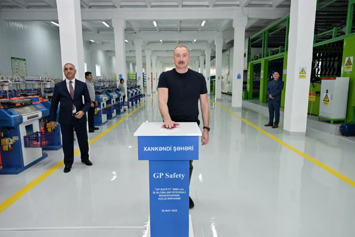 Work gloves manufacturing enterprise inaugurated in Khankendi