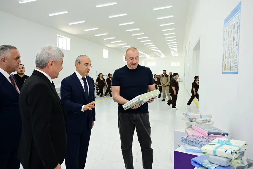Xocalıda Qarabağ Tekstil Evi MMC istifadəyə verilib