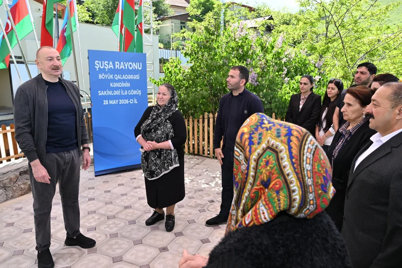 Azərbaycan Prezidenti: Müstəqillik Gününü azad olunan ərazilərdə qeyd etməyim ənənəyə çevrilib