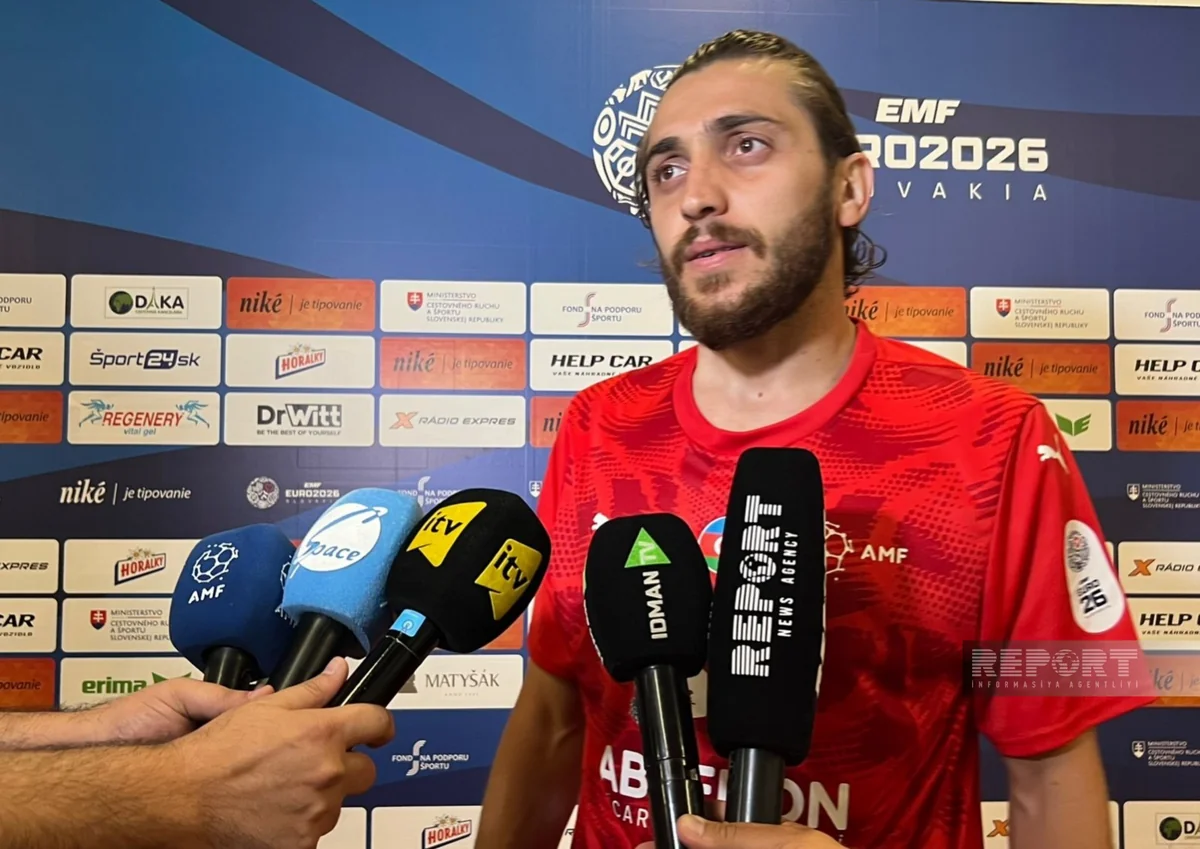Azərbaycan millisinin futbolçusu Rəvan Kərimov: Hər oyuna qələbə üçün çıxırıq