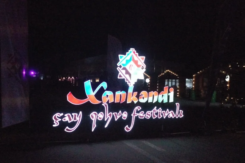 Xankəndidə keçirilən çay və qəhvə festivalı atəşfəşanlıqla başa çatıb