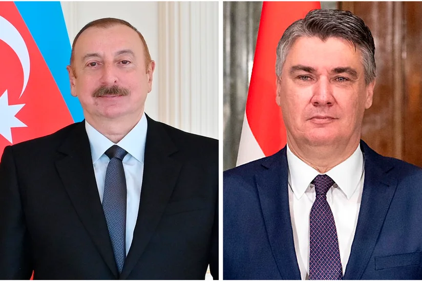 İlham Əliyev Xorvatiyanın milli bayramı münasibətilə Zoran Milanoviçi təbrik edib