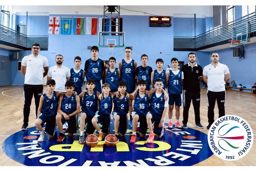 Azərbaycanın 12 yaşadək basketbolçulardan ibarət millisi Kutaisidə beynəlxalq turnirə iki qələbə ilə başlayıb
