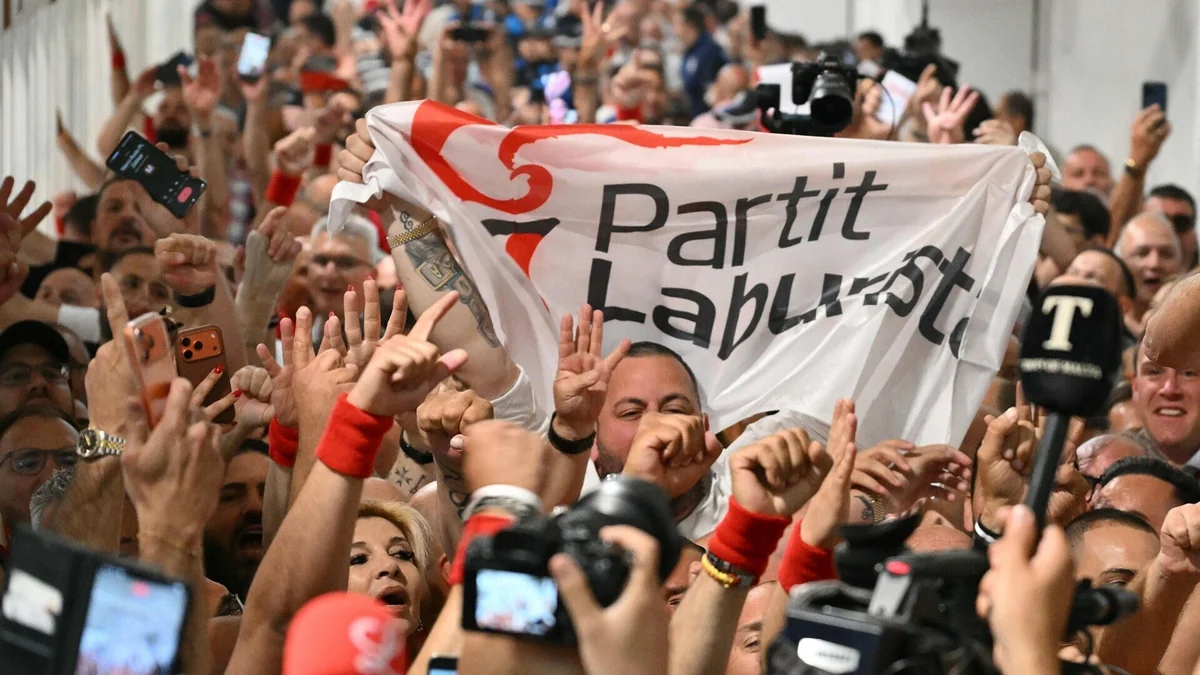Malta's Labour Party wins record fourth term in parliamentary election