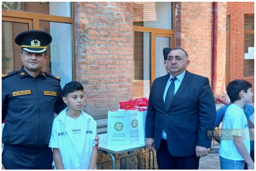 FHN Gəncədə şəhid övladları üçün Açıq qapı günü keçirib
