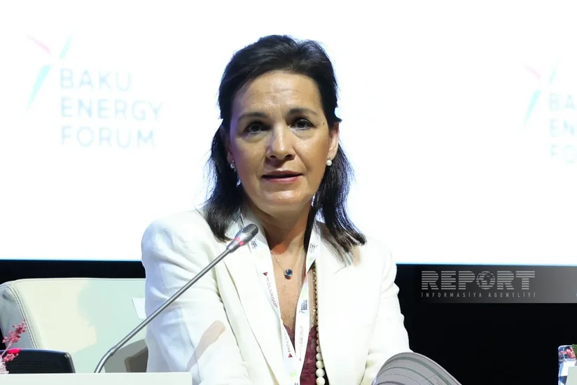 Kristina Lobillo Borrero Azərbaycanda səfərdədir