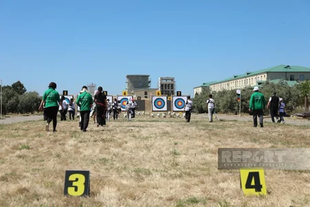 Kamandan oxatma üzrə Azərbaycan birinciliyinin açılış mərasimi keçirilib