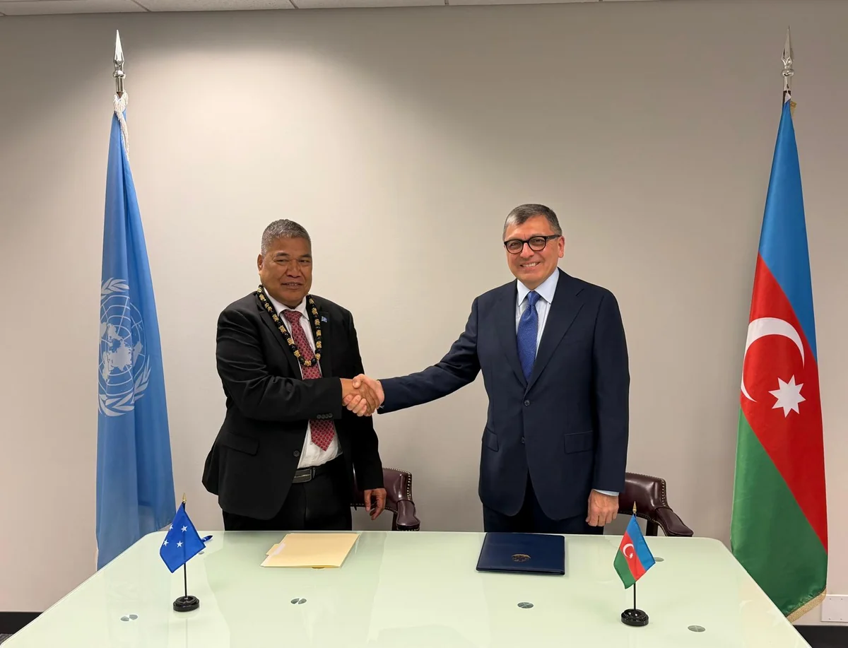 Azerbaijan, Micronesia establish diplomatic relations
