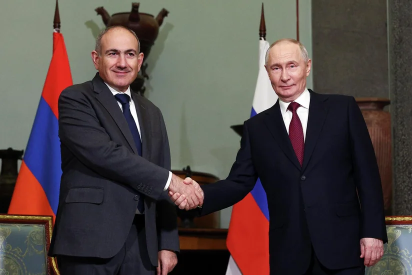 Putin, Pashinyan discuss Supreme Eurasian Economic Council meeting