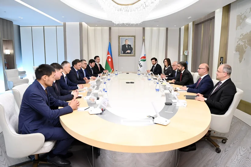 Qazaxıstan neftinin Azərbaycan üzərindən daşınması layihəsi istiqamətdə görülən işlər nəzərdən keçirilib
