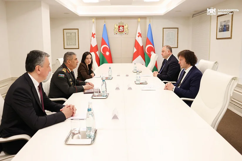 Azerbaijan and Georgia discuss military cooperation