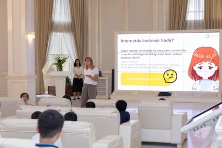 AzInTelecom uşaqlar üçün rəqəmsal təhlükəsizlik sessiyası keçirib