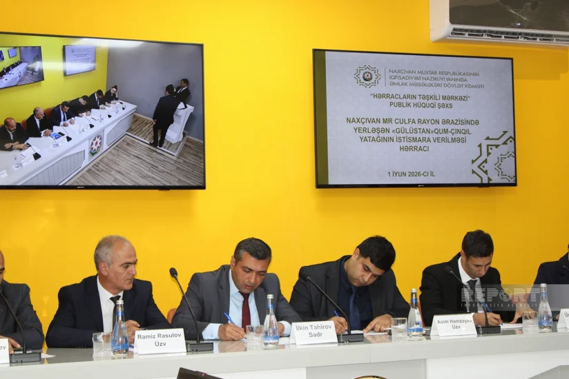 Culfadakı Gülüstan qum-çınqıl yatağı istifadəyə verilib