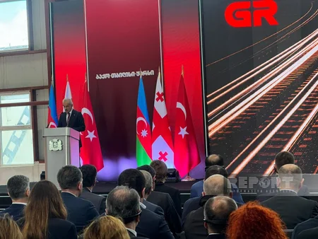 Baku–Tbilisi–Kars railway commissioned in Georgia after modernization— UPDATED