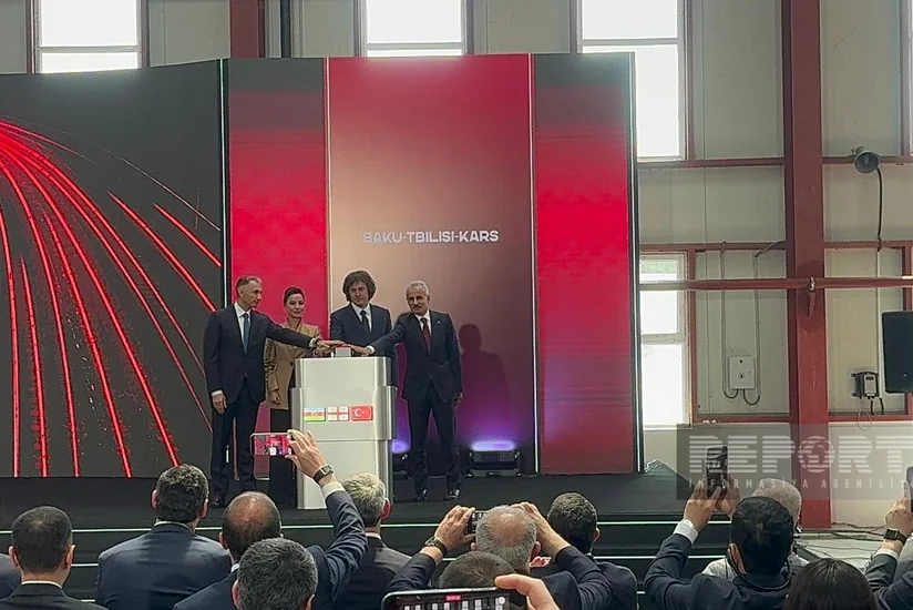 Baku–Tbilisi–Kars railway commissioned in Georgia after modernization— UPDATED