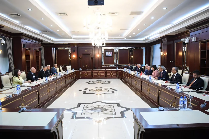 Türkiyəli deputatlar Milli Məclisdə olublar