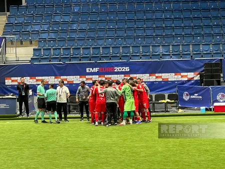 Azərbaycanın minifutbol millisi Avropa çempionatında finala vəsiqə qazanıb