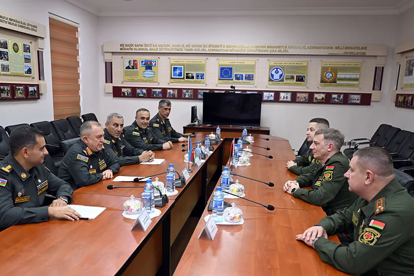 Военные юристы Азербайджана и Беларуси провели обмен опытом