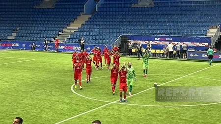Azərbaycanın minifutbol millisi Avropa çempionatında finala vəsiqə qazanıb