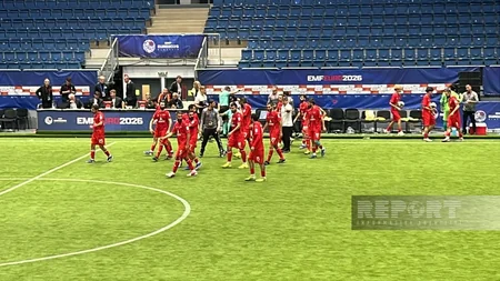 Azərbaycanın minifutbol millisi Avropa çempionatında finala vəsiqə qazanıb