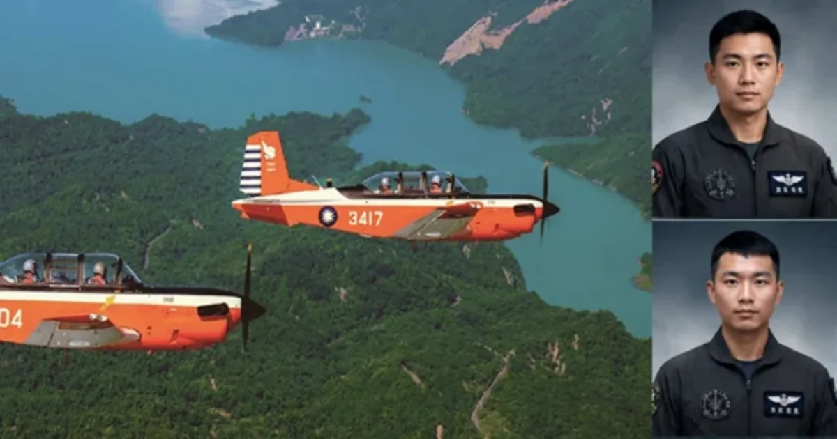 Tayvanda təlim uçuşu zamanı iki pilot həlak olub