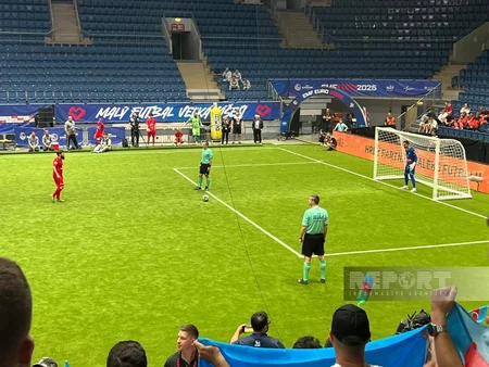 Azərbaycanın minifutbol millisi Avropa çempionatında finala vəsiqə qazanıb
