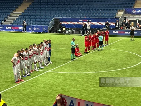 Azərbaycanın minifutbol millisi Avropa çempionatında finala vəsiqə qazanıb