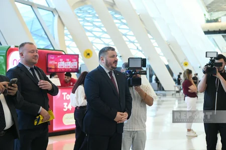 Daha bir qrup ukraynalı uşaq reabilitasiya üçün Azərbaycana gətirilib