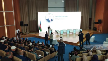 Şəkidə Heydər Əliyev irsində milli-mənəvi dəyərlərə həsr olunan konfrans keçirilib - YENİLƏNİB