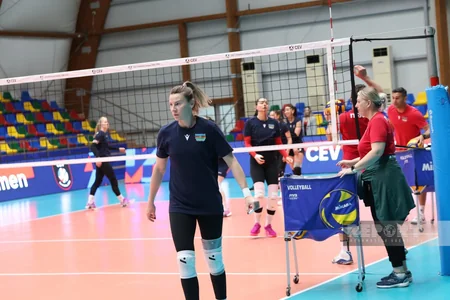 Avropa Liqası: Qadın voleybolçulardan ibarət Azərbaycan millisinin Bakıda açıq məşqi baş tutub