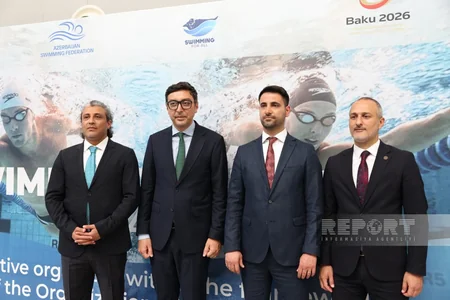 Bakıda Üzgüçülük hamı üçün layihəsinin final mərhələsinin açılış mərasimi olub
