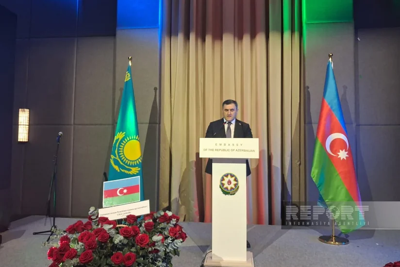 Azerbaijan's Independence Day and Armed Forces Day celebrated in Astana