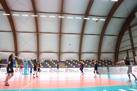 Avropa Liqası: Qadın voleybolçulardan ibarət Azərbaycan millisinin Bakıda açıq məşqi baş tutub