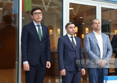 Bakıda Üzgüçülük hamı üçün layihəsinin final mərhələsinin açılış mərasimi olub