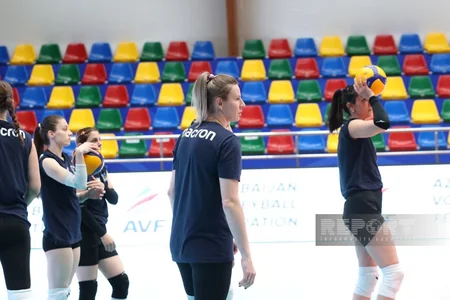 Avropa Liqası: Qadın voleybolçulardan ibarət Azərbaycan millisinin Bakıda açıq məşqi baş tutub
