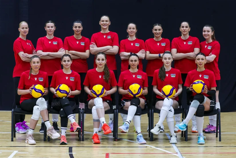 Qadın voleybolçulardan ibarət Azərbaycan millisinin Avropa Liqası üçün yekun heyəti açıqlanıb