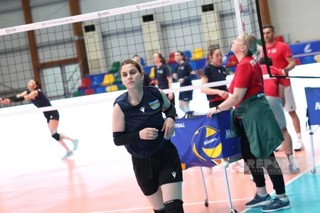 Avropa Liqası: Qadın voleybolçulardan ibarət Azərbaycan millisinin Bakıda açıq məşqi baş tutub