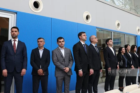 Bakıda Üzgüçülük hamı üçün layihəsinin final mərhələsinin açılış mərasimi olub