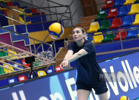 Avropa Liqası: Qadın voleybolçulardan ibarət Azərbaycan millisinin Bakıda açıq məşqi baş tutub