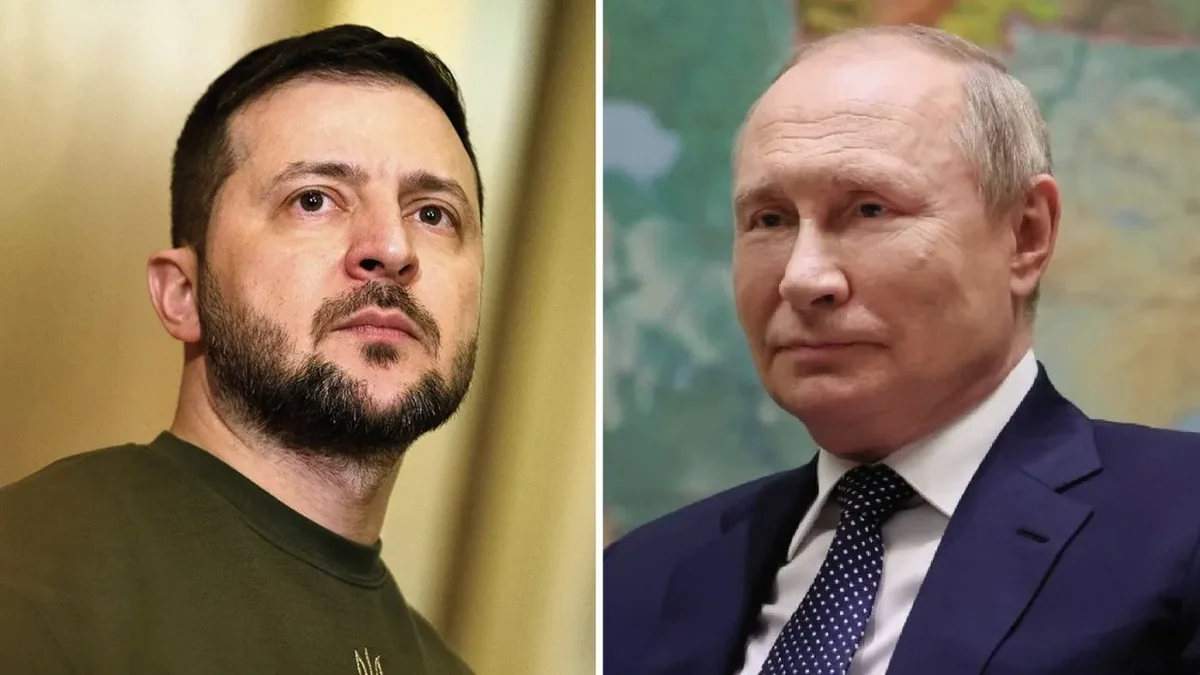 Zelenski Putinə şəxsi görüş və danışıqlar müddətində atəşkəs təklif edib