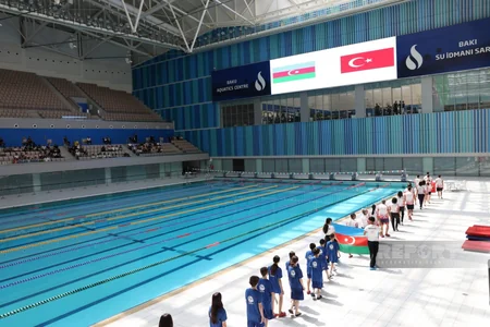 Bakıda Üzgüçülük hamı üçün layihəsinin final mərhələsinin açılış mərasimi olub