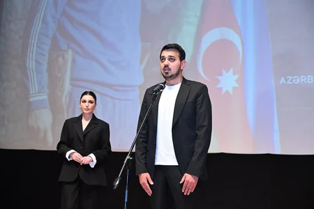 Natiq Qasımova həsr edilmiş Düşmənə qarşı tək filminin təqdimatı keçirilib